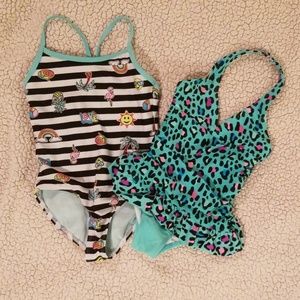 Little girls size 4/5 Swimsuit Bundle